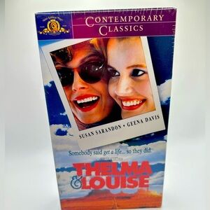 🆕 Thelma & Louise VHS - factory sealed, mint condition, collectors